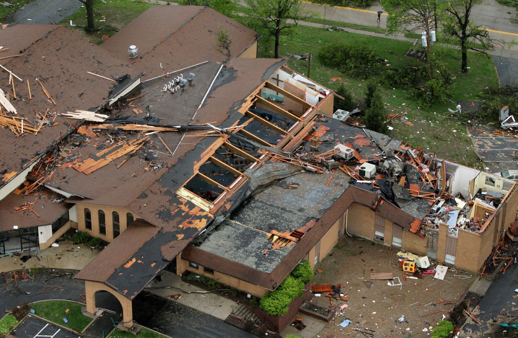 Tornado whips through Bridgeton